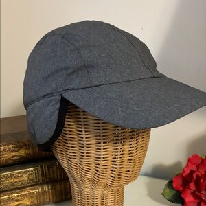 Eddie Bauer Charcoal Down Winter Hat Size S/M